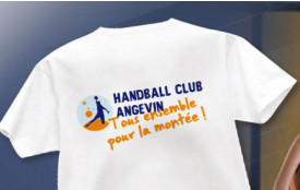 Tee-Shirt blanc avec logo club